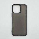 16 Pro Max TPU case Transparent Grey