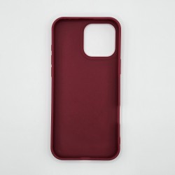 16 Pro Max TPU case Wine Red