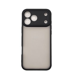 17 Pro Max TPU case Transparent Black