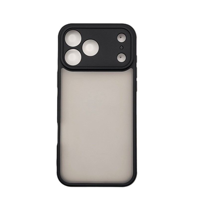 17 Pro Max TPU case Transparent Black
