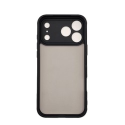 17 Pro Max TPU case Transparent Black
