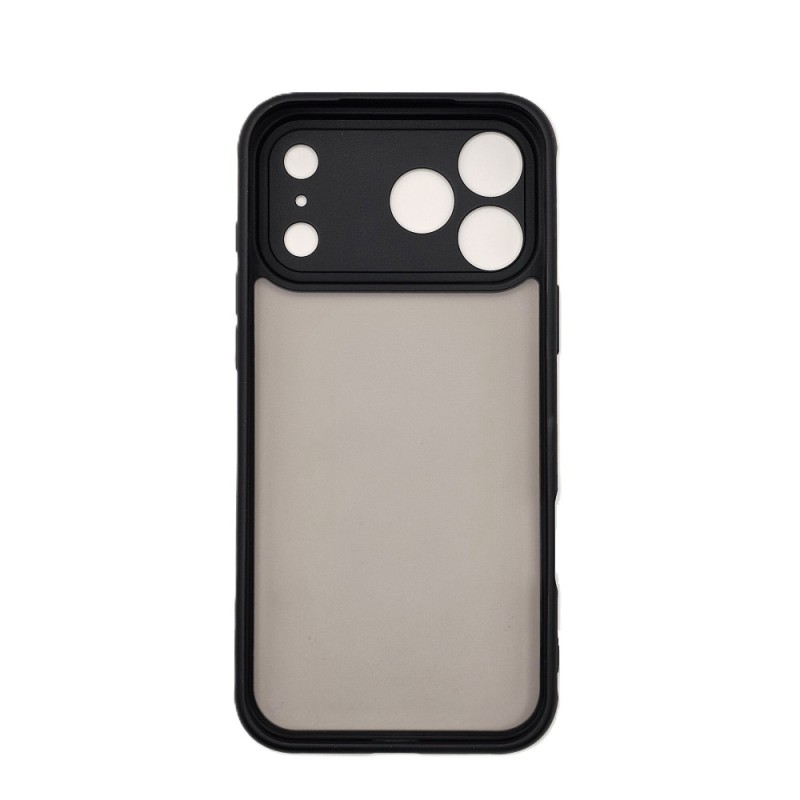 17 Pro Max TPU case Transparent Black