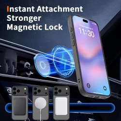 17 Pro Max TPU case Transparent Grey