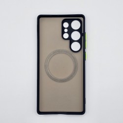 S25 Ultra TPU case transparent blue