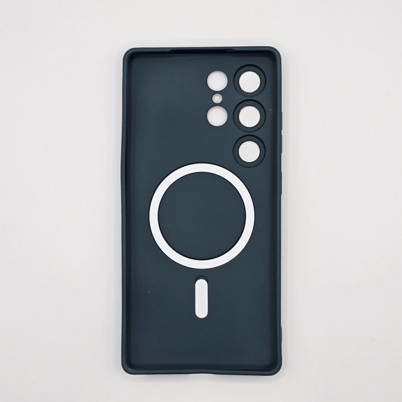 S25 Ultra TPU case dark green