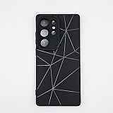 Θήκη Samsung S25 Ultra TPU Black Pattern