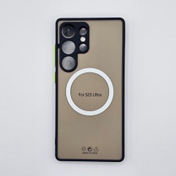 S25 Ultra TPU case transparent blue