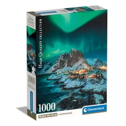 Παζλ High Quality Collection Νησιά Lofoten 1000 τμχ & Poster Clementoni 