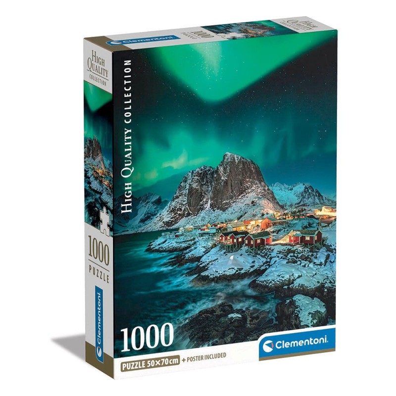 Παζλ High Quality Collection Νησιά Lofoten 1000 τμχ & Poster Clementoni 