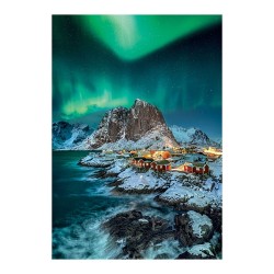 Παζλ High Quality Collection Νησιά Lofoten 1000 τμχ & Poster Clementoni 