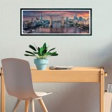 Παζλ Panorama High Quality Collection Κατά Μήκος Του Ποταμού Τάμεση 1000 τμχ  & Poster Clementoni 