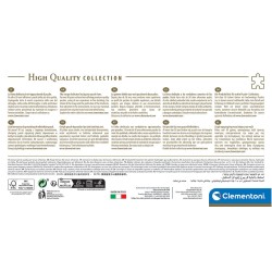 Παζλ Panorama High Quality Collection Πολύχρωμη Νύχτα στα Νορβηγικά Νησιά 1000 τμχ & Poster Clementoni