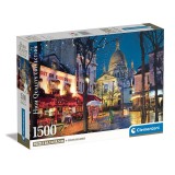 Παζλ High Quality Collection Παρίσι Montmartre 1500 τμχ & Poster Clementoni