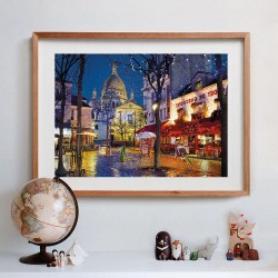 Παζλ High Quality Collection Παρίσι Montmartre 1500 τμχ & Poster Clementoni