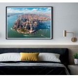 Παζλ High Quality Collection Μανχάταν Νέα Υόρκη 2000 τμχ & Poster Clementoni