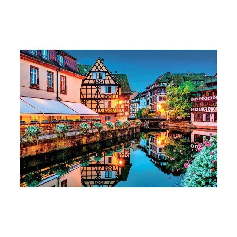 Παζλ High Quality Collection Παλιά Πόλη Στρασβούργο 500 τμχ & Poster Clementoni 