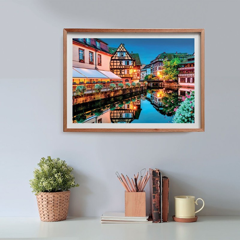 Παζλ High Quality Collection Παλιά Πόλη Στρασβούργο 500 τμχ & Poster Clementoni 