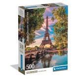 Παζλ High Quality Collection Δίπλα Στον Σηκουάνα 500 τμχ & Poster Clementoni 