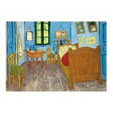 Παζλ Museum Collection Vincent Van Gogh: Το Δωμάτιο του Van Gogh στην Αρλ 1000 τμχ & Poster Clementoni