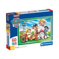 Παζλ Super Color Nickelodeon Paw Patrol 60 τμχ 4+ Clementoni