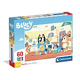 Παζλ Super Color Bluey 60 τμχ 4+ Clementoni