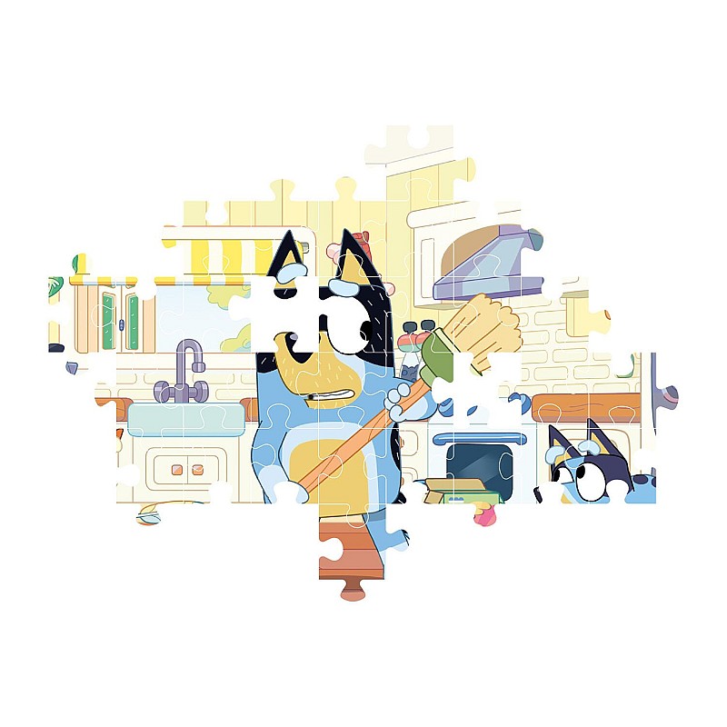 Παζλ Super Color Bluey 60 τμχ 4+ Clementoni