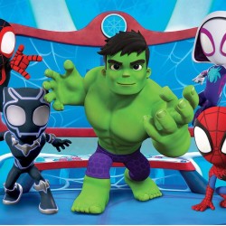 Παζλ Super Color Marvel Spidey Και Οι Απίθανοι Φίλοι Του 60 τμχ 4+ Clementoni