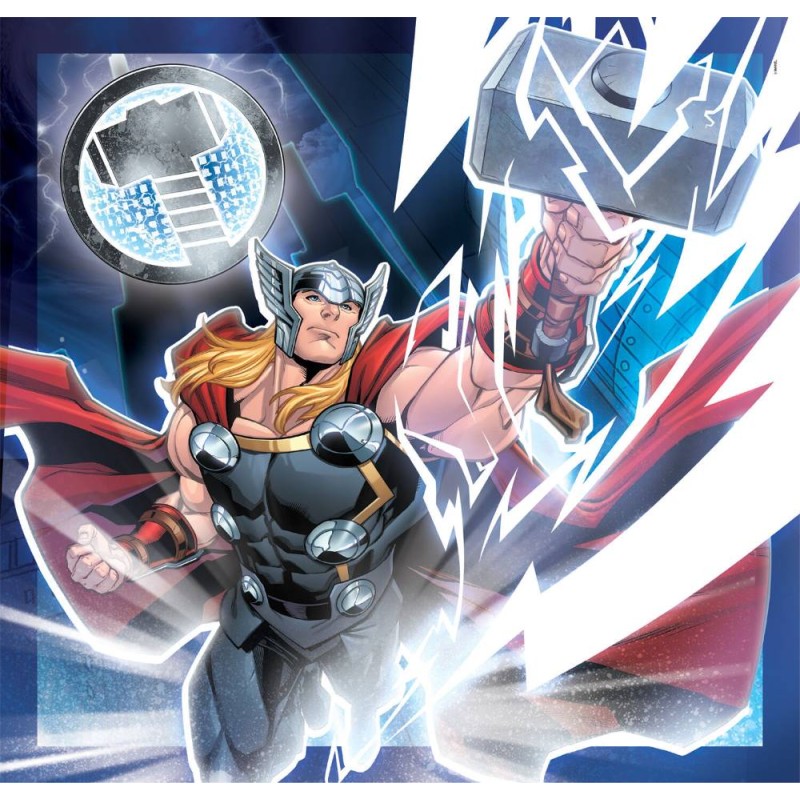 Παζλ Super Color Marvel Avengers 3x48 τμχ 5+ Clementoni