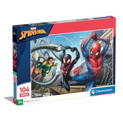 Παζλ Super Color Marvel Spiderman 104 τμχ 6+ Clementoni 