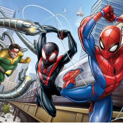 Παζλ Super Color Marvel Spiderman 104 τμχ 6+ Clementoni 