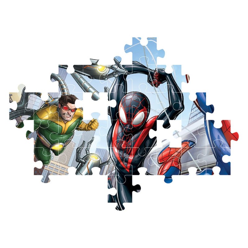 Παζλ Super Color Marvel Spiderman 104 τμχ 6+ Clementoni 