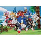 Παζλ Super Color Sonic The Hedgehog 104 τμχ 6+ Clementoni