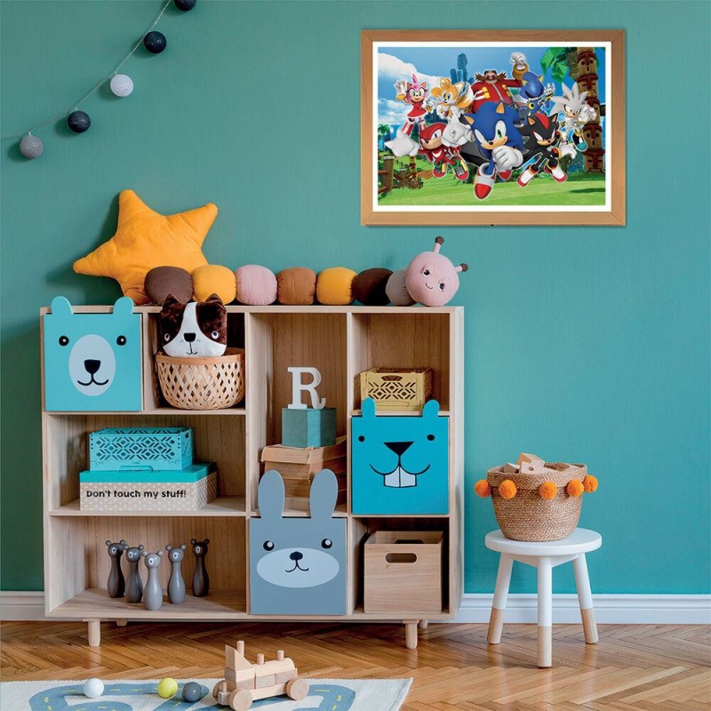 Παζλ Super Color Sonic The Hedgehog 104 τμχ 6+ Clementoni