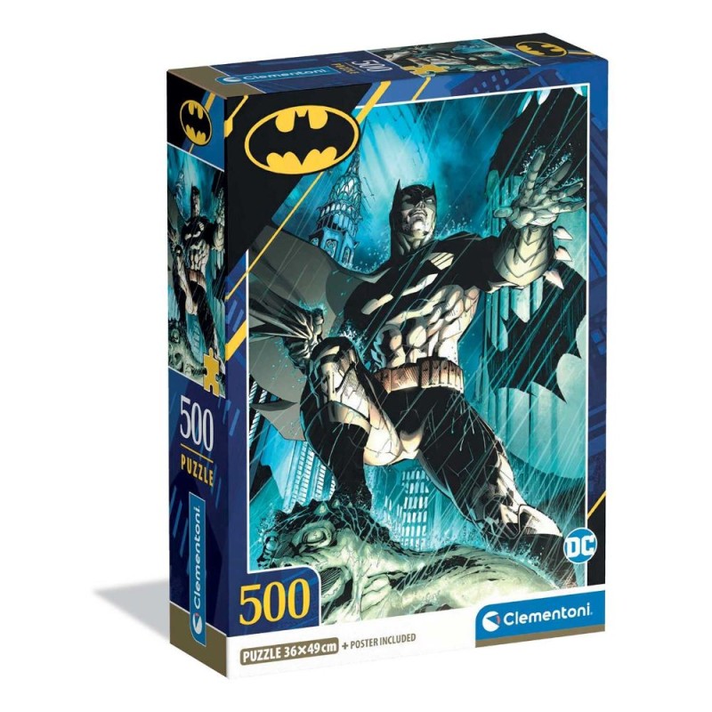 Παζλ Batman DC 500 τμχ & Poster 8+ Clementoni