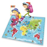 Εκπαιδευτικό Παιχνίδι Γνωρίζω Τον Κόσμο 6+ Εξυπνούλης AS Clementoni