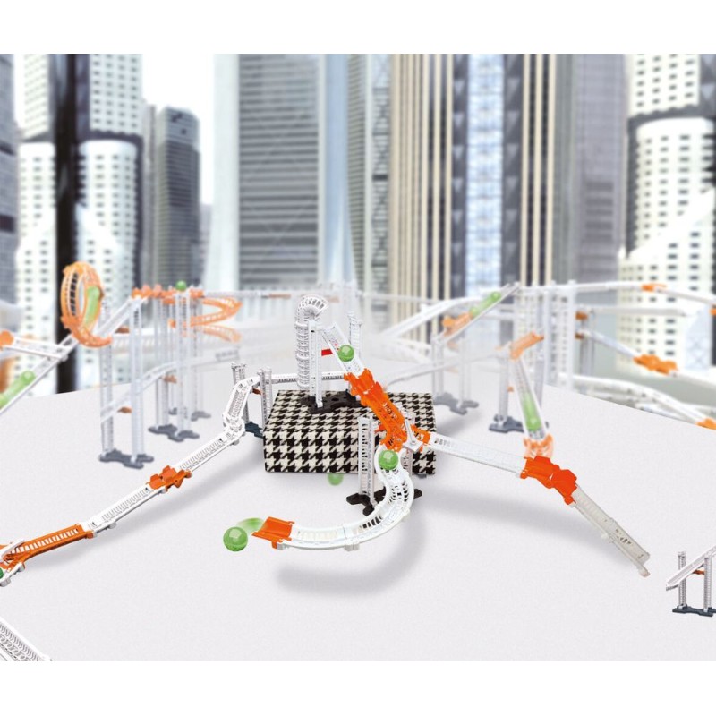 Εκπαιδευτικό Παιχνίδι Spiral Tracks-Guardrail-Trapdoor Μαθαίνω Και Δημιουργώ Action-Reaction AS