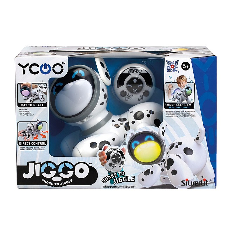 Εκπαιδευτικό Παιχνίδι Silverlit Ycoo Jiggo Ηλεκτρονικό Ρομπότ Σκυλάκι