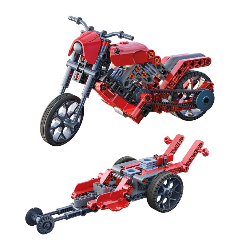 Εκπαιδευτικό Παιχνίδι Εργαστήριο Μηχανικής Roadster & Dragster Μαθαίνω Και Δημιουργώ Build AS