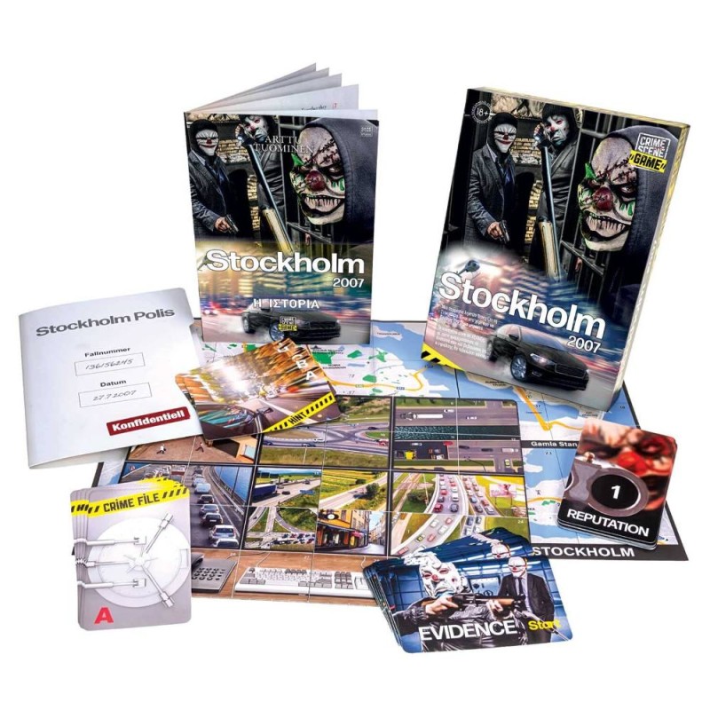 Επιτραπέζιο Παιχνίδι 18+ Crime Scene Stockholm 2007 AS Games