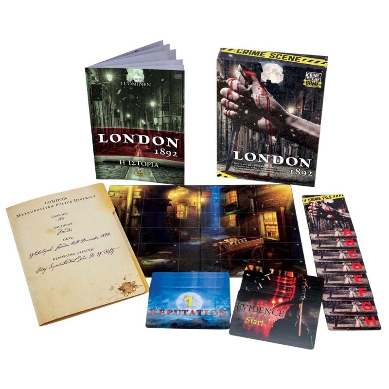 Επιτραπέζιο Παιχνίδι 18+ Crime Scene London 1892 AS Games