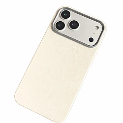 Θήκη Iphone 17 Pro Max Leather White
