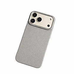Θήκη Iphone 17 Pro Max Leather Grey