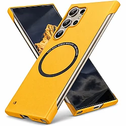 Θήκη Samsung S25 Ultra TPU Yellow Matte