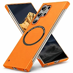 Θήκη Samsung S25 Ultra TPU Orange Matte