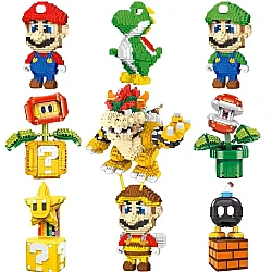 Φιγούρα Super Luigi Bricks