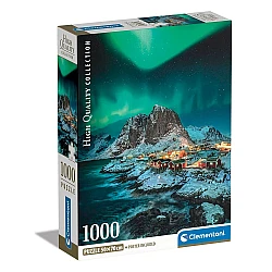 Παζλ High Quality Collection Νησιά Lofoten 1000 τμχ & Poster Clementoni 