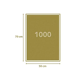 Παζλ High Quality Collection Νησιά Lofoten 1000 τμχ & Poster Clementoni 