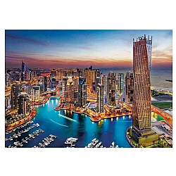 Παζλ High Quality Collection Dubai Marina 1500 & Poster Clementoni