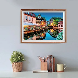 Παζλ High Quality Collection Παλιά Πόλη Στρασβούργο 500 τμχ & Poster Clementoni 