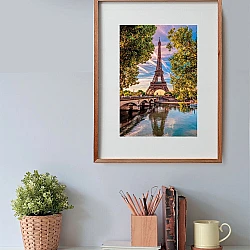 Παζλ High Quality Collection Δίπλα Στον Σηκουάνα 500 τμχ & Poster Clementoni 